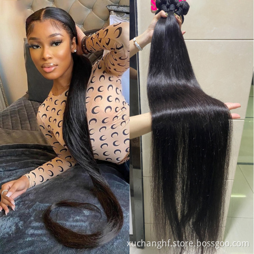 Mink Brazilian Virgin 100 Human Hair Bundles 12A Straight Virgin Unprocessed Hair vendors